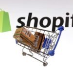 Shopify logo representing the company's strong Q2 2026 earnings and AI-driven e-commerce growth.