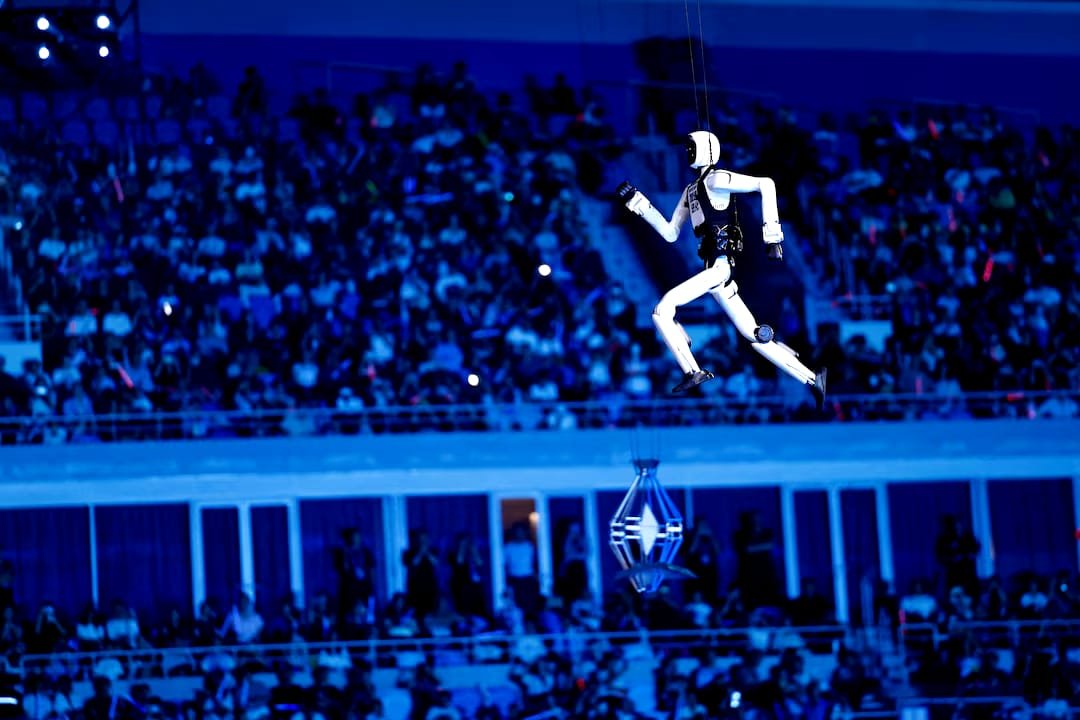 Humanoid robots compete at the World Humanoid Robot Games in Beijing, testing speed, autonomy and precision industrial tasks