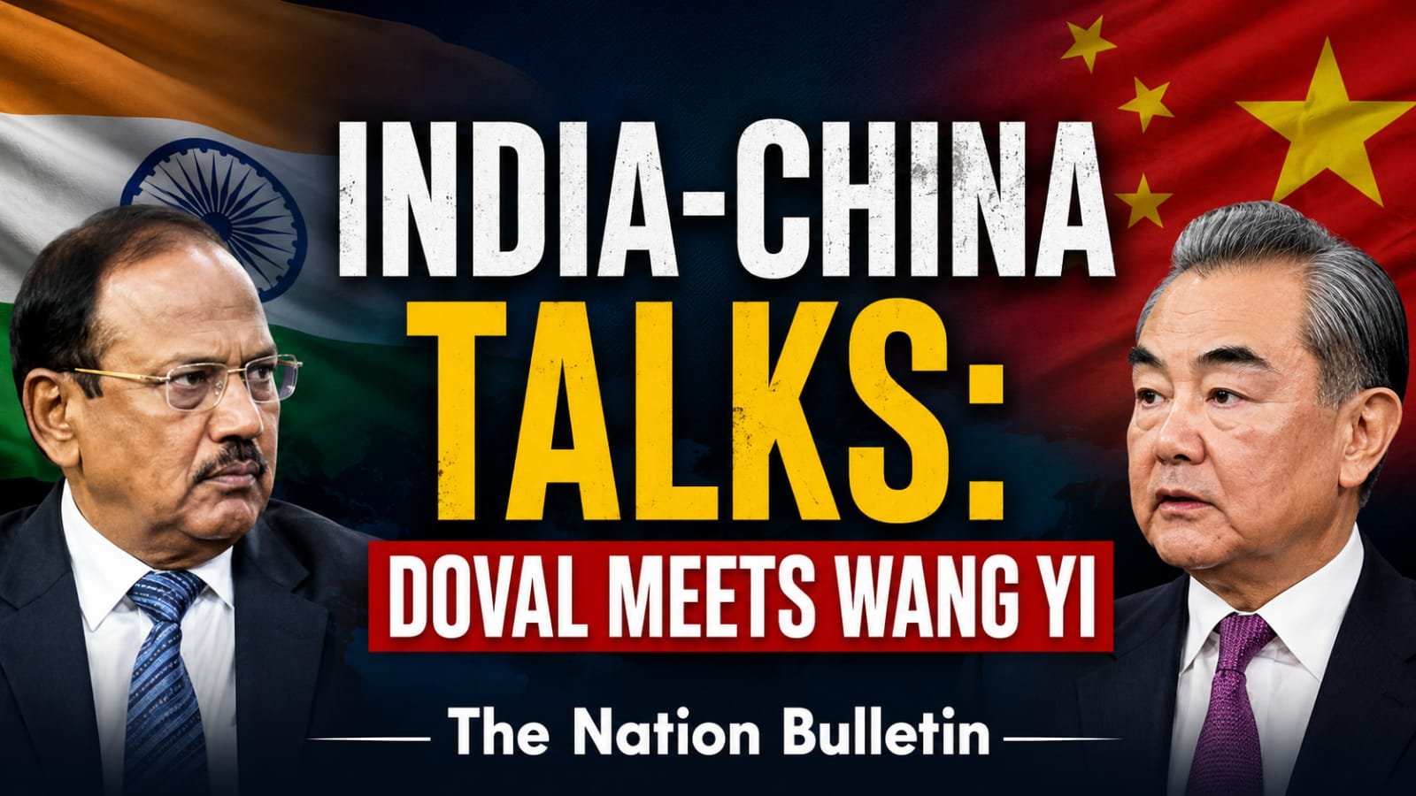India-China Relations: Ajit Doval, Wang Yi Hold Key Talks Ajit Doval meets Chinese Foreign Minister Wang Yi during India-China relations talks in Beijing