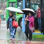 Heavy rain and waterlogging in Delhi during monsoon