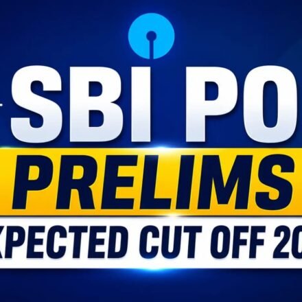 SBI PO Prelims Expected Cut Off 2026 Category Wise Marks