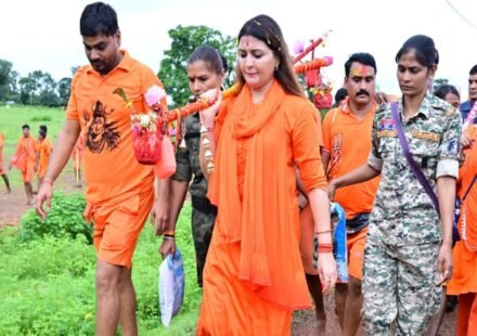 Bhawna Bohra Kanwar Yatra with nearly 700 devotees and 16 Baiga tribals