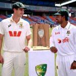 AUS vs BAN 1st Test Day 3 Australia 161/4 against Bangladesh