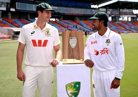 AUS vs BAN 1st Test Day 3 Australia 161/4 against Bangladesh