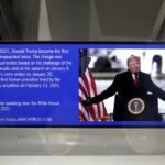 Donald Trump photo displayed at the Smithsonian as Democrats prepare possible House investigations