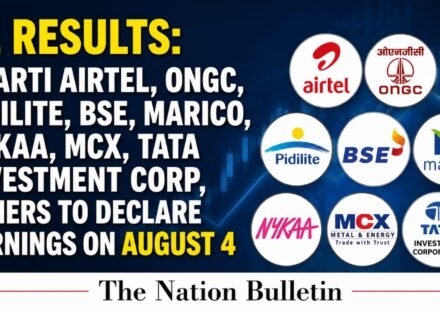 Bharti Airtel, ONGC, Pidilite, BSE, Marico, Nykaa and MCX are among the companies announcing Q1 FY27 earnings today.