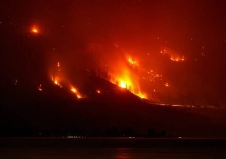 Western wildfires force evacuations across Canada and the United States