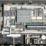 Cooling infrastructure at a US data center as the Trump administration considers restrictions on Chinese-made data center components.