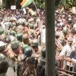 Jharkhand Police lathi charge during JPSC JSSC protest in Ranchi