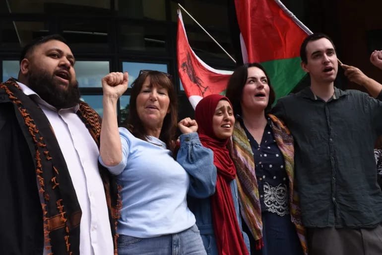 Palestine Action Activists Escape Terrorism Sentencing Palestine Action activists will not face terrorism sentencing after UK court ruling
