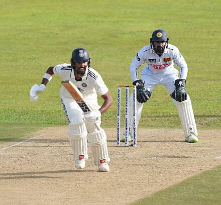 Devdutt Padikkal celebrates maiden Test century as India reach 288/2 against Sri Lanka
