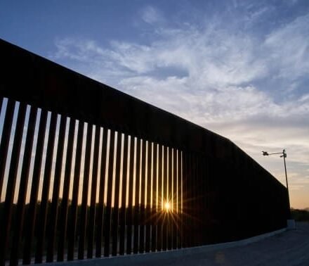 Trump border wall project along Tohono O’odham Nation tribal land in Arizona