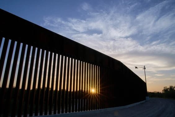 Trump border wall project along Tohono O’odham Nation tribal land in Arizona