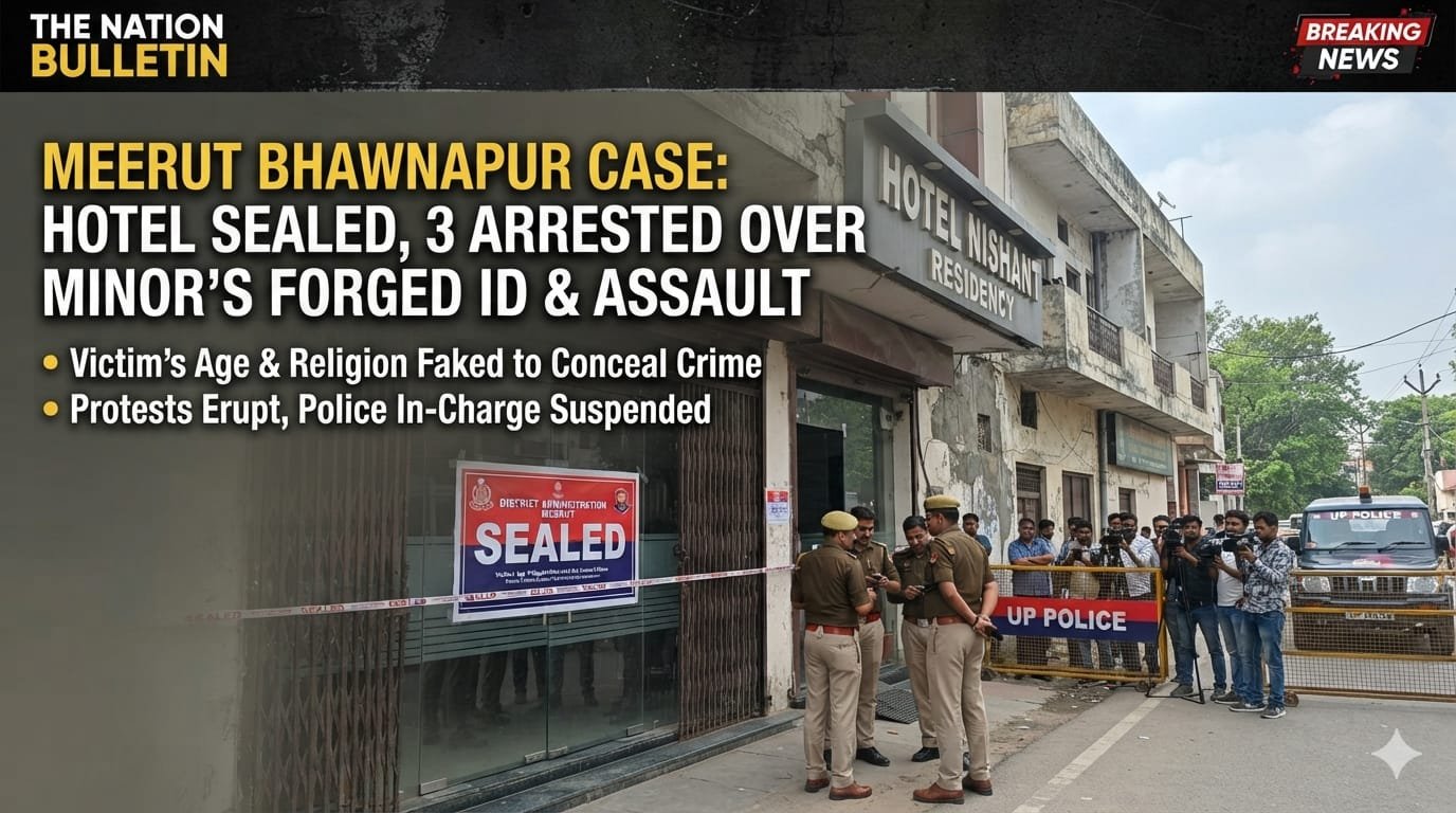 Meerut Hotel Sealed After Minor’s Alleged Abduction Case