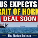 Vessels near the Strait of Hormuz amid regional tensions