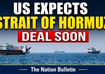 Vessels near the Strait of Hormuz amid regional tensions