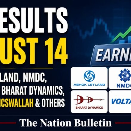 Q1 Results August 14 featuring Ashok Leyland, NMDC, Alkem Labs, Voltas and PhysicsWallah