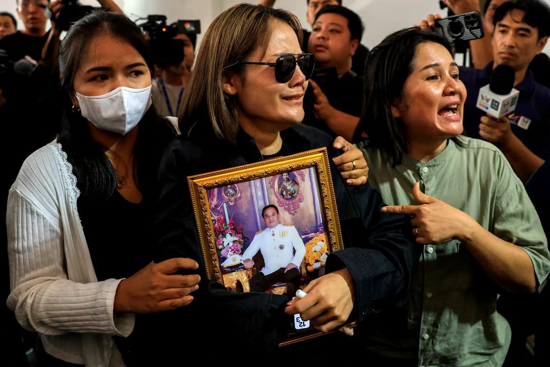 Thailand School Shooting Toll Rises to Nine After 12-Year-Old Girl Dies Family members mourn teacher killed in Thailand school shooting