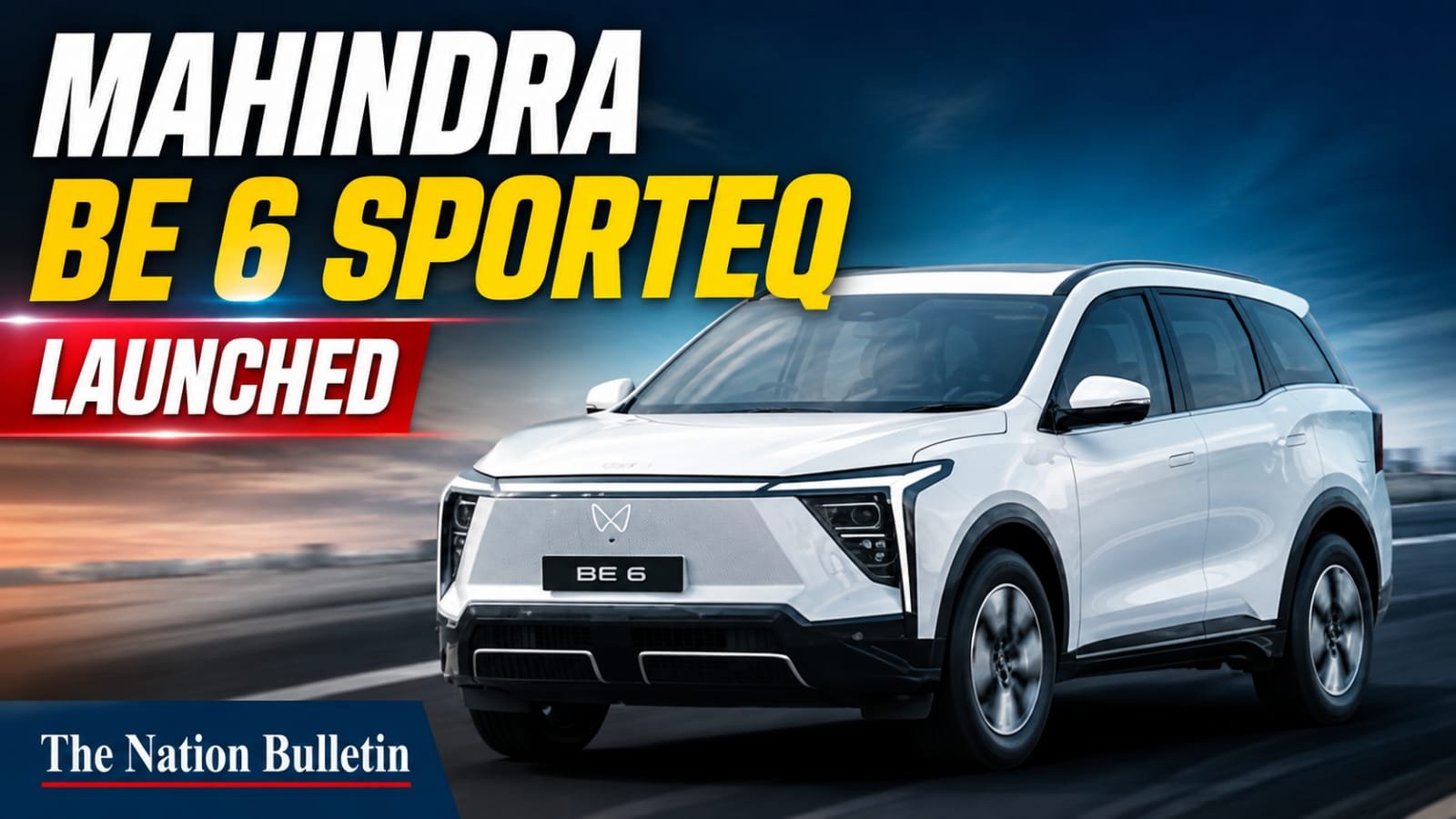 Mahindra BE 6 SPORTEQ Launched at Rs 19.45 Lakh Mahindra BE 6 SPORTEQ electric SUV launched with new 70 kWh battery