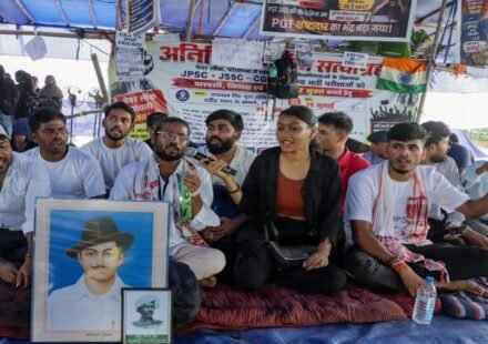 Jharkhand students protest demanding CBI probe and JSSC CGL cancellation
