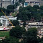 Trump White House ballroom project construction after US appeals court ruling