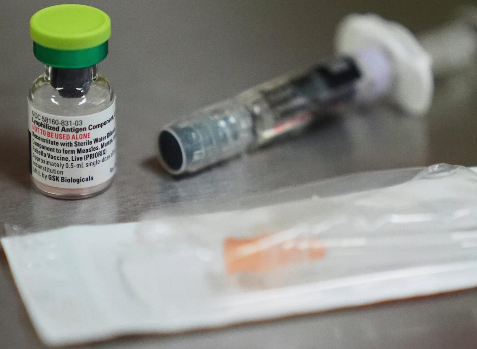 Measles vaccine vial as Pennsylvania reports two measles deaths in 2026