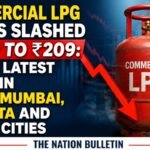 Commercial LPG cylinders with updated city-wise LPG prices effective from August 1, 2026.