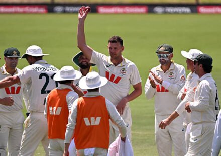 Josh Hazlewood reaches 300 Test wickets against Bangladesh