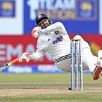 Rishabh Pant batting during IND vs SL 1st Test at Galle