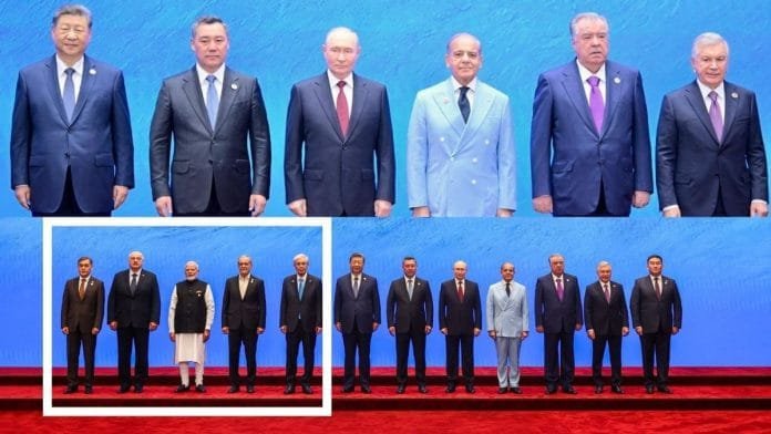 Pakistan’s SCO Photo Crops Modi and Pezeshkian, Sharif Takes Centre Pakistan cropped SCO photo showing Shehbaz Sharif at the centre of the summit image